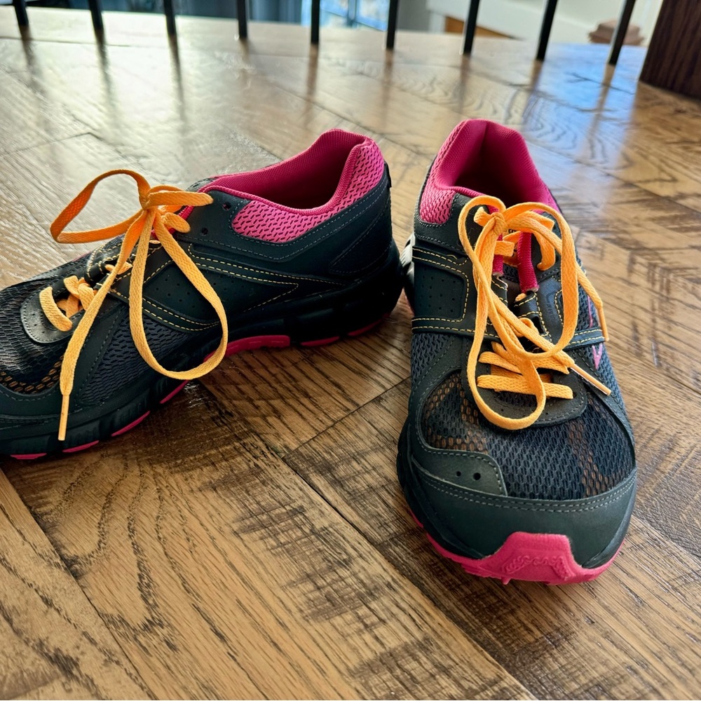 Reebok Record Finish Running Tennis Athletic Shoes